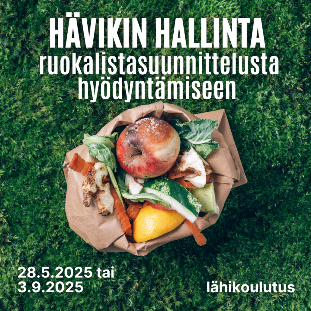 Perho PRO lyhytkoulutuksien uutuus on hävikkikoulutus, joka on suunnattu ravintola-alan henkilökunnalle.